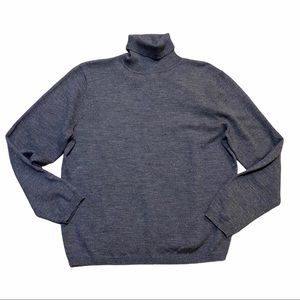 Pendelton Long Sleeve 100% Merino Wool Turtleneck